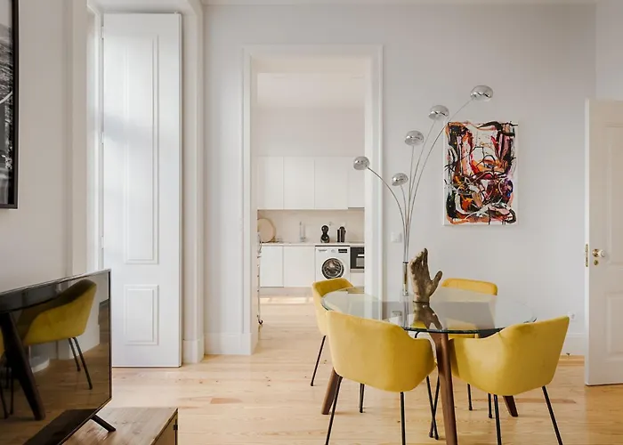 Апартаменты Architectural Gem In Baixa *